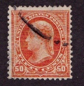 United States stamp #260, used, SCV $140.00 