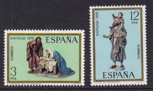 Spain   #2007-2008  MNH  1976  Christmas