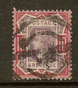 Great Britain, Scott #121, 10p Queen Victoria, Used