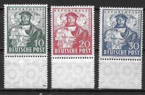 Germany 662-4 1949 Hanover Fair set MNH (z1)