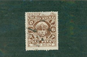 INDIA COCHIN ANGHAL 055 USED BIN $1.00