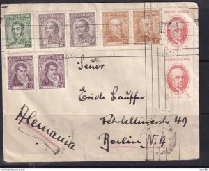 Argentina 1938 Cover Buenos Aires to Berlin Custom checked 16087