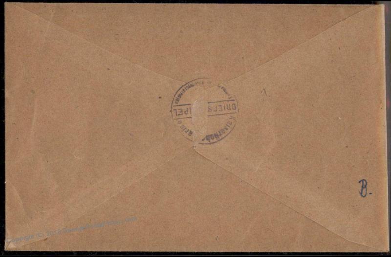 German WWI Turkey Navy MSP14 Fleet Command Feldpost Cover 62050