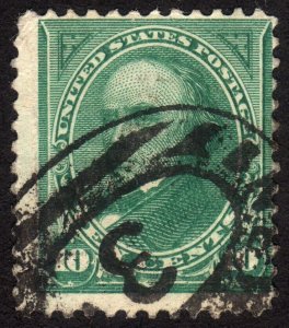 1894, US 10c, Webster, Used, Sc 258