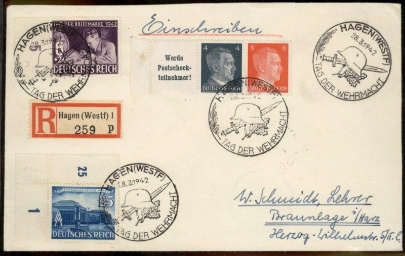 Post Stamps (Tag der Wehrmacht series)