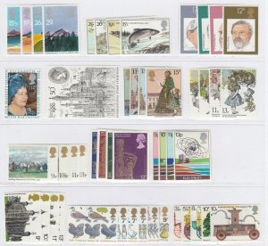 GREAT BRITAIN Different MH*-MNH** Sets 17882