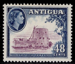 ANTIGUA QEII SG130, 48c purple & deep blue, M MINT. Cat £15.