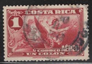 Costa Rica Scott C24 used Airmail stamp