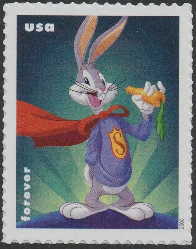 US Stamps Scott #5494-5503 5503a Sheet of 20 - Mint NH Bugs Bunny - sealed