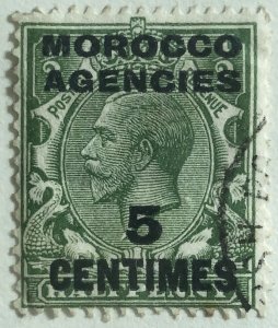 AlexStamps BRITISH OFFICES IN MOROCCO #402 VF Used 