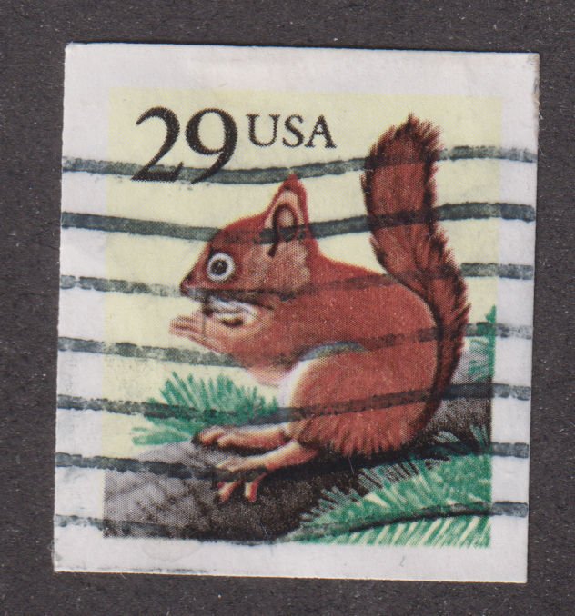United States 2489 Red Squirrel 1993
