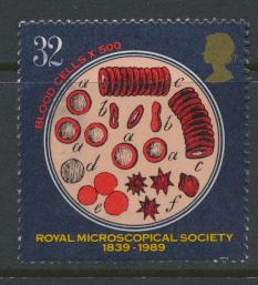 Great Britain SG 1455  Used   - Microscopial Society