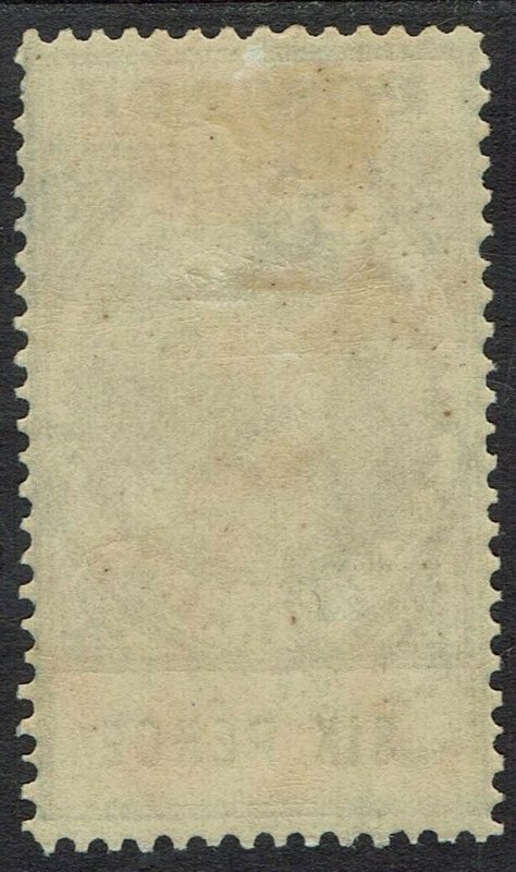 SOUTH AUSTRALIA 1904 QV THICK POSTAGE 6D WMK CROWN/SA