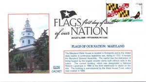 #4296 FOON: Maryland Flag Glen FDC