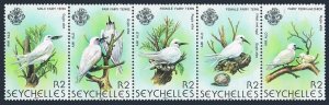 Seychelles 468 ae,MNH.Michel 478-482. Birds 1981.Fairy tern - Gigis Alba.