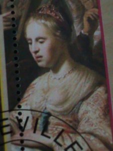 ​GABON-2023- FAMOUS NUDE ARTS PAINTINGS-S/S-CTO-VF-EST.$14- HARD TO FIND