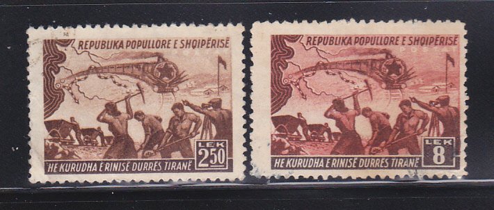 Albania 427, 429 U Railway Construction