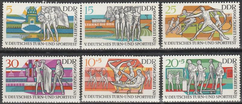 DDR #1119-22, B152-3  MNH   (S9509)