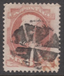 #186 Used, VF (CV $22.5 - ID25016)