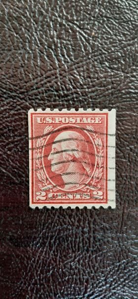 US Scott # 488; Used from 1919; F/VF centering.