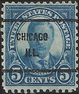 # 637 USED DARK BLUE THEODORE ROOSEVELT