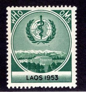 World Health Organization - Laos 1953 - Cinderella - MNHOG