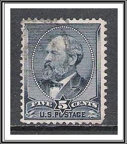 US #216 James Garfield Used