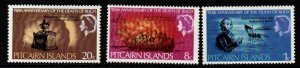 PITCAIRN ISLANDS SG82/4 1967 ADMIRAL BLIGH MNH
