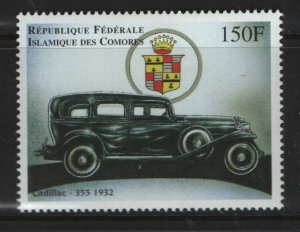 COMORES ISLANDS 841d    MNH     CADILLAC