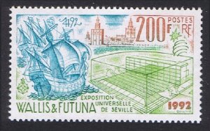 Wallis and Futuna Ship Columbus World Expo '92 Seville 1992 MNH SC#425 SG#598