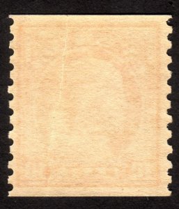 1922, US 10c, Franklin, MNH, Vertical crease, Sc 497