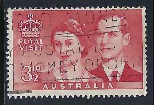 Australia 267 VFU QEII Z1902-8