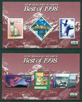 New Zealand Best of 1998 Mint VF NH