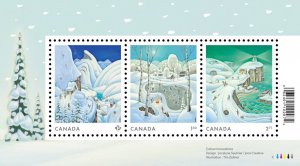 Canada 2023 MNH Stamps Souvenir Sheet Scott 3403 Christmas