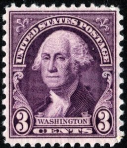 SC#720 3¢ Washington Single (1932) MLH