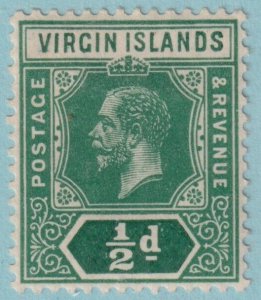 VIRGIN ISLANDS 38 MINT HINGED OG * NO FAULTS VERY FINE! - RZI