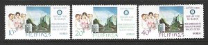 Philippines 981-983  Mint Complete set SC: $1.30