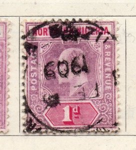 Northern Nigeria 1905 Early Issue Fine Used 1d. NW-270326