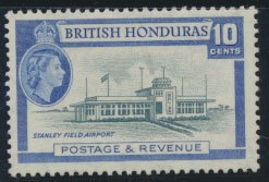 British Honduras SG 184 SC # 149 MLH  perf 13½ Stanley Field Airport see scan