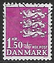 Danmark # 399 - State Seal - 1.50Kr - used  {Dk1}