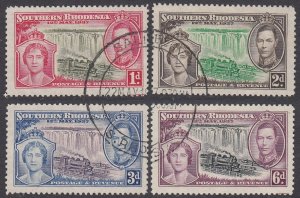 Southern Rhodesia 38-41 Used CV $15.50