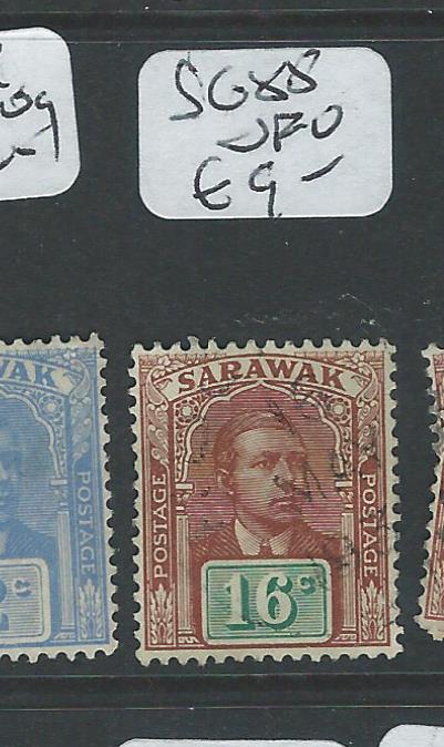 SARAWAK (P1401B) BROOKE 16C  SG 85   VFU