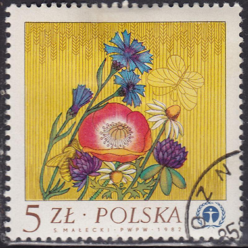 Poland 2556 Wild Flowers 1983