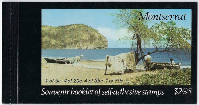 Montserrat Scott 322a Booklet Mint Never Hinged - Artifacts