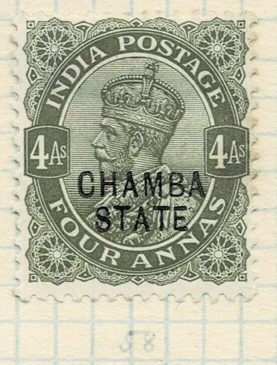 india chamba states- sg 49 -  lmm 