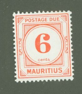 Mauritius #J10 Mint (NH) Single