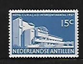 NETHERLANDS ANTILLES, 240, MNH, CURACAO INTERCONTINENTAL HOTEL