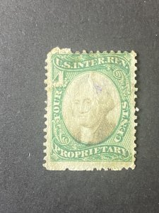 US Stamps-SC# RB4B - Revenue  - Used  -  CV $25.00