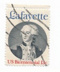 USA 1977 - Scott 1716 used - 13c, Marquis de Lafayette