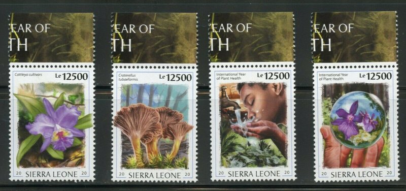 SIERRA LEONE 2020 INT'L YEAR OF  PLANT HEALTH SET   MINT NH